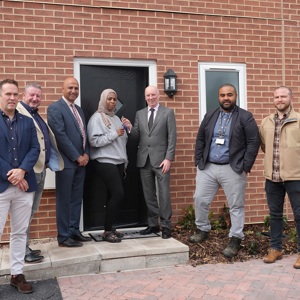‘My home is lovely and cosy – it’s perfect’ - homes built on former garage sites are completed thumbnail