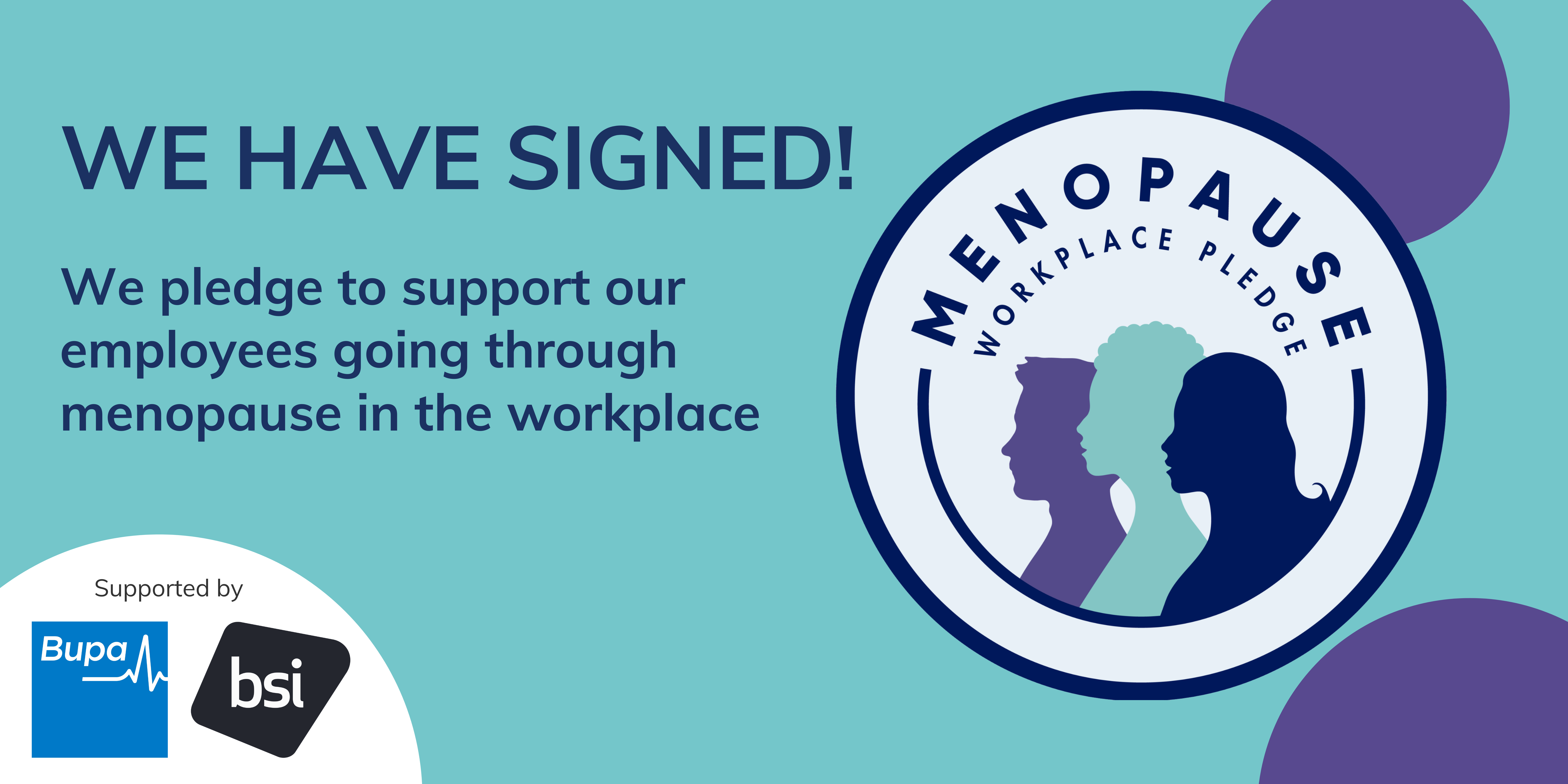 Menoplause Workplace Pledge