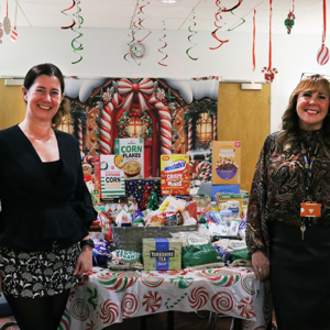 ExtraCare donate foodbank items for customers living at Gateway thumbnail